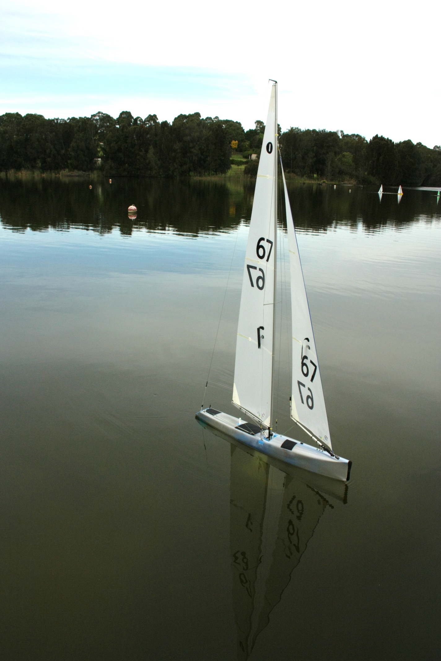 B3 IOM is in the Water 3D Printed Radio Yachts