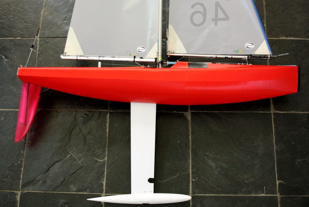 rc sailboat 3d printed